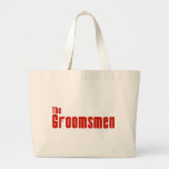 The Groomsmen (Mafia Red) Canvas Bag