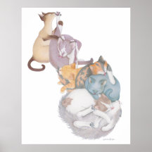 The Hairball Factory 24" x 30" Poster