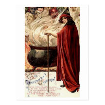 The Halloween Cauldron Postcards