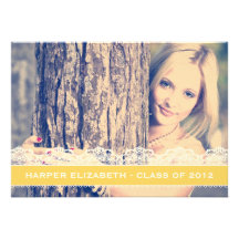 THE HARPER Graduation Invitation & Announcement