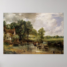 The Hay Wain, 1821 Print