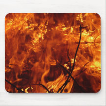 The Heart of the Fire Mousepad