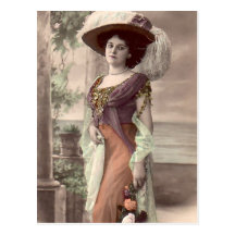 The Height of Spring Fashion Postcards