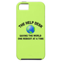 The Help Desk - Saving The World iPhone 5 Covers