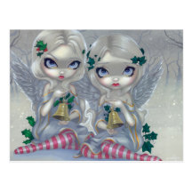 "The Holly and the Ivy" Postcard