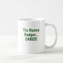 The Honey Badger Cares Mug