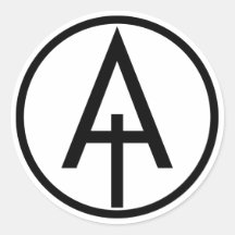 THE HUMAN ANIMAL LOGO STICKER