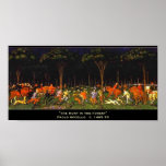 "The Hunt in the Forest" Poster