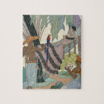 The idle beauty (pochoir print) puzzles