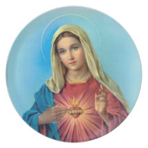 The Immaculate Heart of Mary Plate