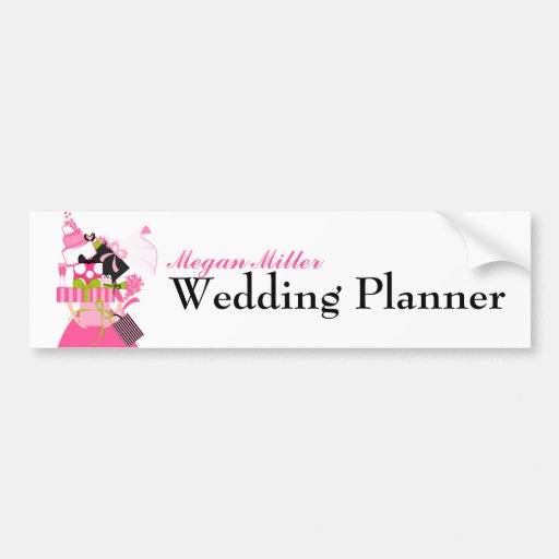 The Impossible Wedding Stack Bumper Sticker