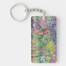 The Iris Garden at Giverny Claude Monet cool, old,