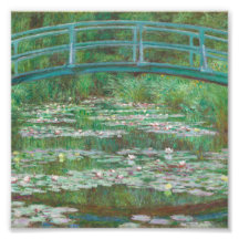 The Japanese bridge Claude Monet Art Photo