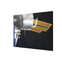 The Japanese Kibo complex Stretched Canvas Print