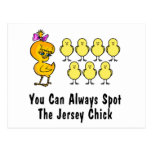The Jersey Chick Postcard