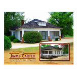 The Jimmy Carter Boyhood Home, Plains, Georgia Postcards