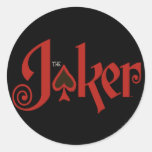 The Joker Playing Card Logo Sticker