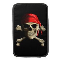 The Jolly Roger MacBook Sleeves