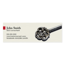 The Key of Your Website Success business card