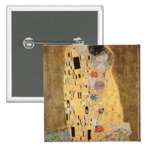 The Kiss, 1907-08 Buttons