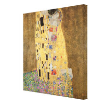 The Kiss, 1907-08 Canvas Prints
