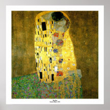 The Kiss by Gustav Klimt Posters