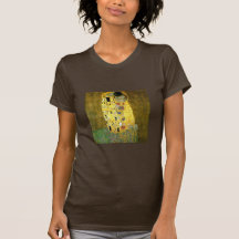 The Kiss by Gustav Klimt Tshirt