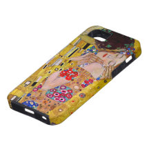 The Kiss (detail) by Gustav Klimt iPhone 5 Cases