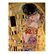 The Kiss, Gustav Klimt Post Card