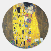 The Kiss, Gustav Klimt Sticker