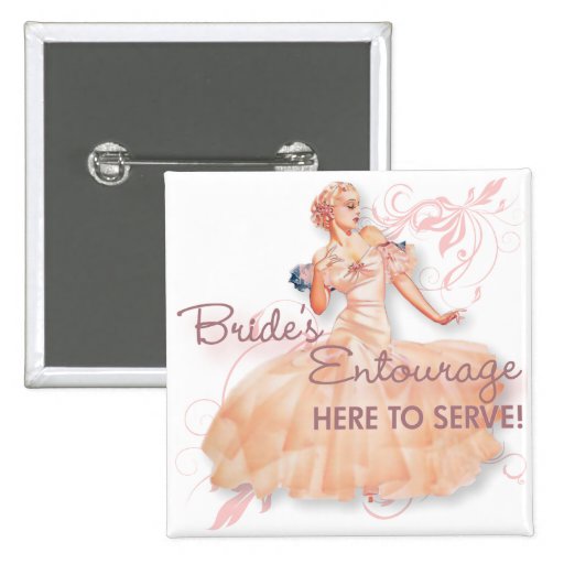 The Kitsch Bitsch : Bride's Entourage! Button