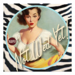 The Kitsch Bitsch : Not Wed Yet! Personalised Announcement