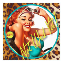 The Kitsch Bitsch : Not Wed Yet! Personalized Announcement