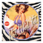 The Kitsch Bitsch : Not Wed Yet! Personalised Invite