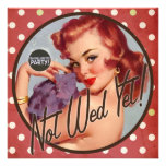 The Kitsch Bitsch : Not Wed Yet! Personalized Announcements