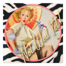 The Kitsch Bitsch : Not Wed Yet! Invites