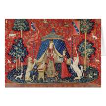 The Lady and the Unicorn: 'To my only desire' Cards