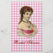 The Lady Bridal Shower Invitation Custom Flyer