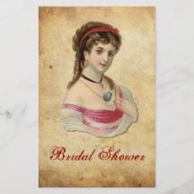 The Lady Bridal Shower Invitation Flyer