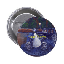 (The lady cycist button/pin)