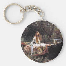 The Lady of Shallot Keychain