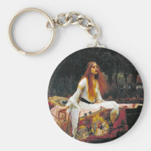 The Lady of Shalott Keychains