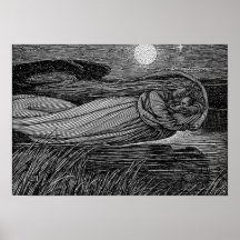 "The Lady of the Lake Steals Lancelot" Poster