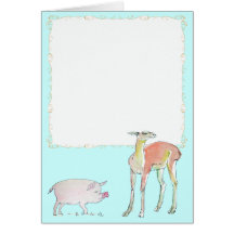 The Lama illustration Card