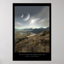 The land where the dreams come true print
