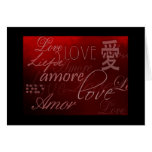 the language of love card