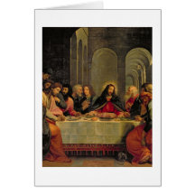 The Last Supper 2 Greeting Cards
