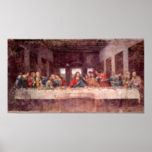 The Last Supper by Leonardo da Vinci Print