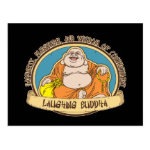 The Laughing Buddha Post Card