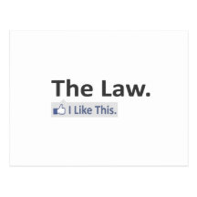 The Law...I Like This Post Card